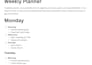 design gamified weekly planner  adhd friendly planner
